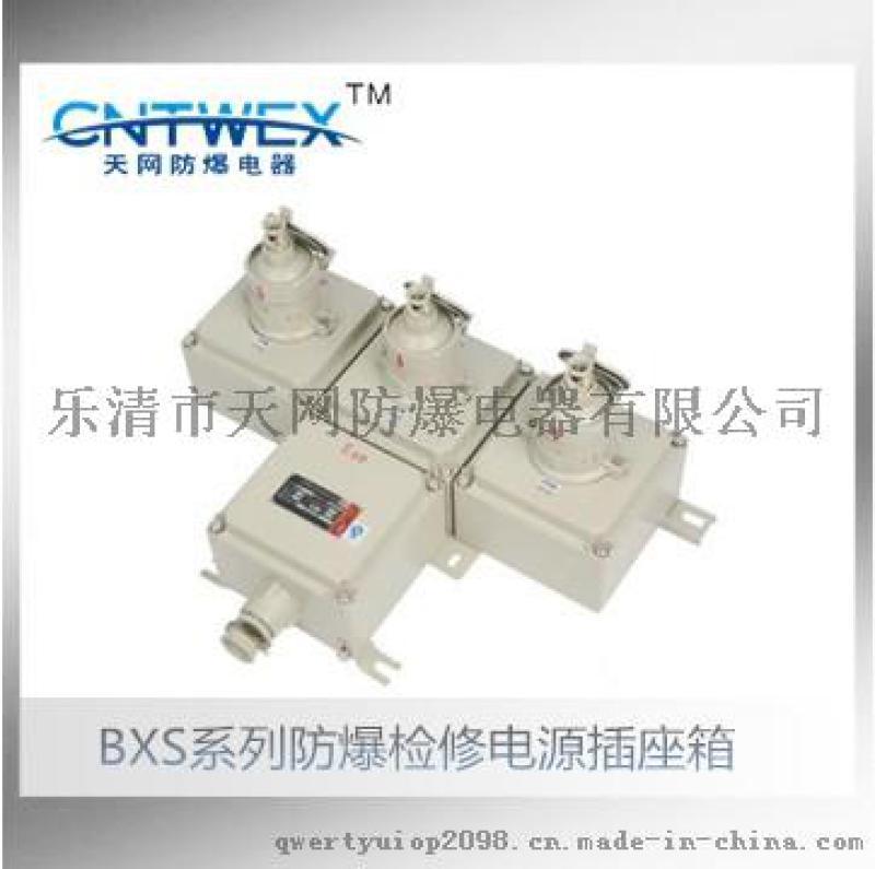 BXS系列防爆检修电源插座箱(ⅡB、ⅡC)